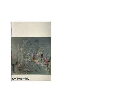 Catalogus Stedelijk Museum 390: Cy Twombly