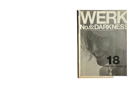 COMME des GARÇONS 2016 WERK 18 DARKNESS DM