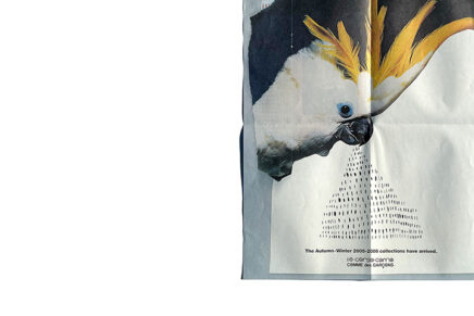 10 corso como COMME des GARÇONS 2005 FW Poster DM Galerie Daniel Buchholz