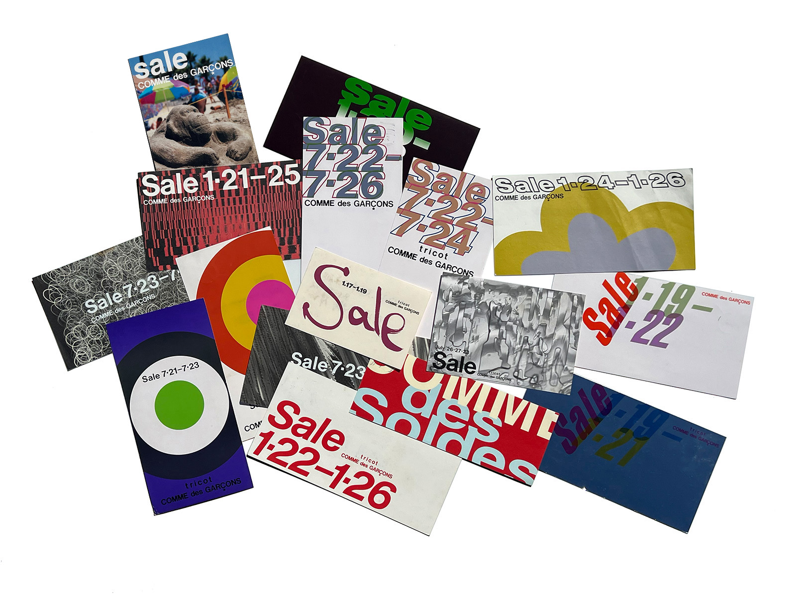 COMME des GARÇONS SALE 16 DMs | PAGE SPREAD