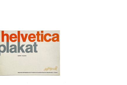 helvetica plakat halbfett mi-grasse