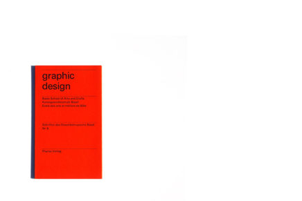 graphic design Basel School of Arts and Crafts Nr.6