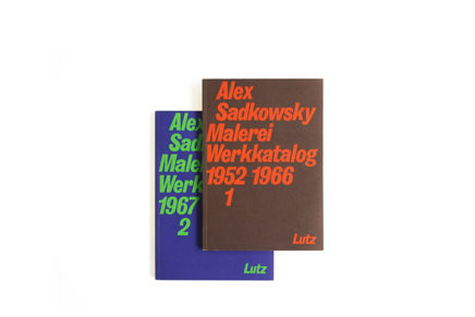 Alex Sadkowsky, Malerei, Werkkatalog 1+2
