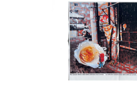 COMME des GARÇONS 2003 FW Poster DM Kana Honda