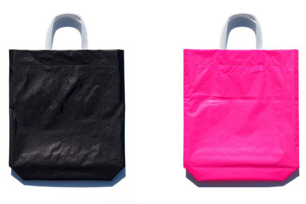 KM bag O/S Black / Fluo Pink