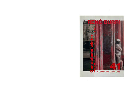 COMME des GARÇONS 2012 FW Sale DM Rene Burri 41