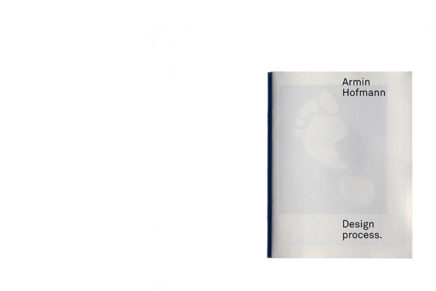 Armin Hofmann Design process.