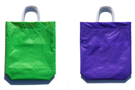 KM bag O/S Fluo Green / Violet