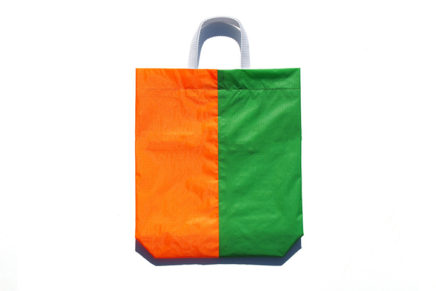 KM bag I/S Fluo Green / Fluo Orange
