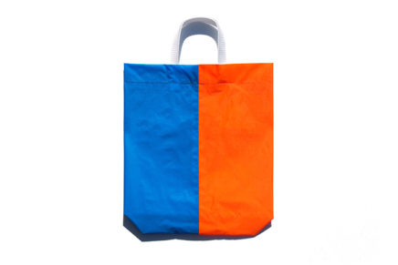 KM bag I/S Sky Blue / Fluo Orange
