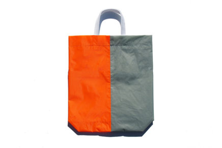 KM bag I/S Light Gray /  Fluo Orange